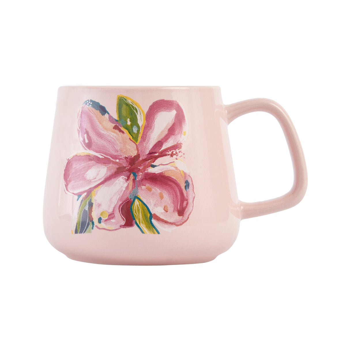 2PK Splosh Talulah Flowers Ceramic Mug w/ Handle Pink 12cm