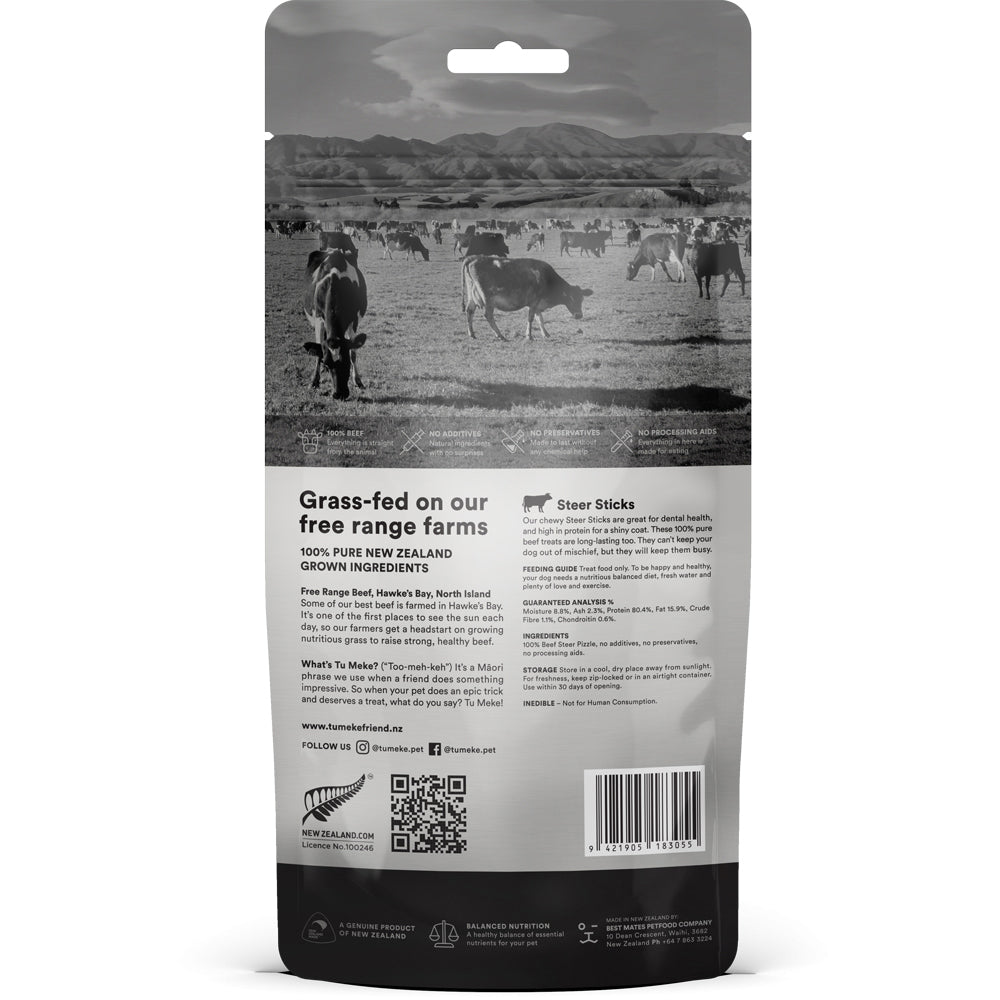 Tu Meke Friend 50g Air-Dried Natural Dog Treats Steer Sticks