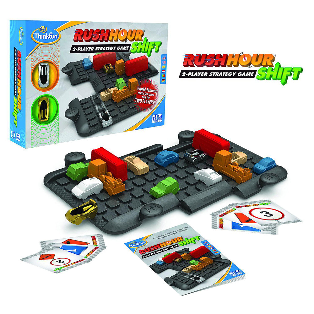 ThinkFun Rush Hour Shift Logic and Problem Solving Game 8y+