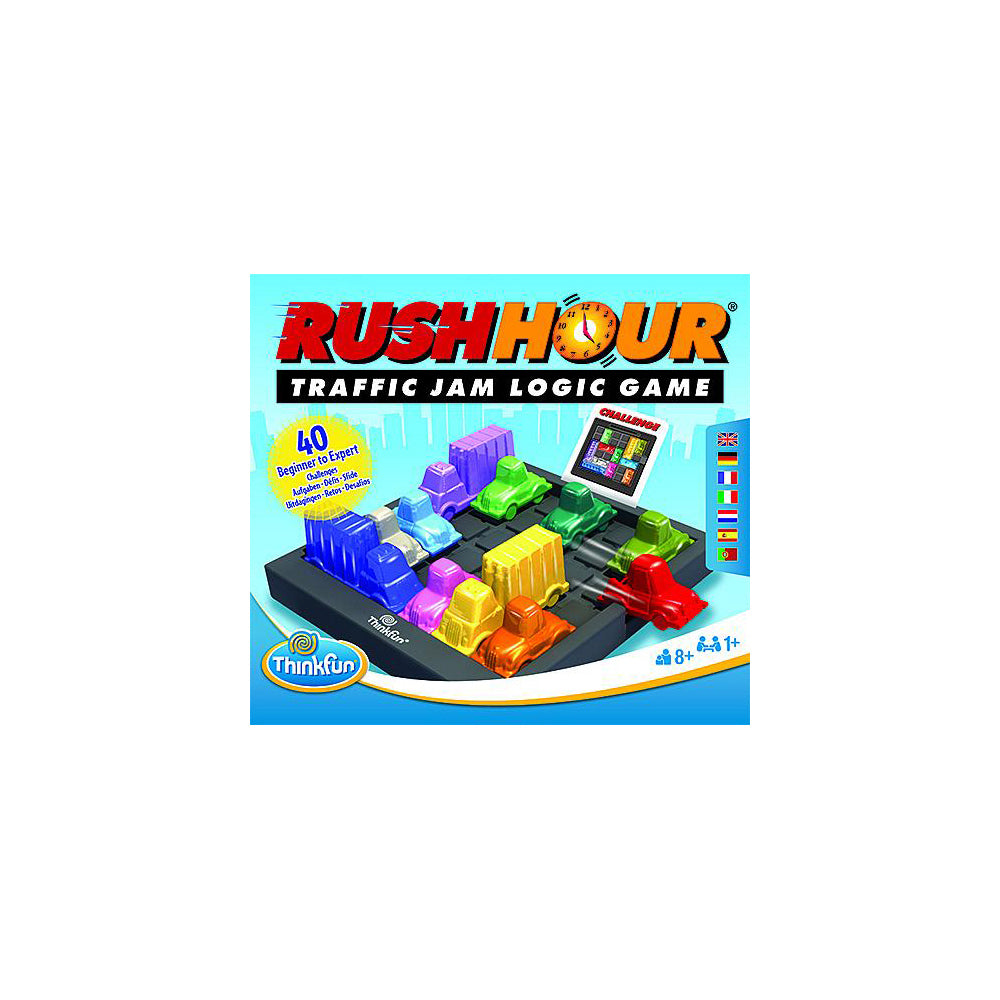 ThinkFun Rush Hour Logic and Problem Solving Game 8y+