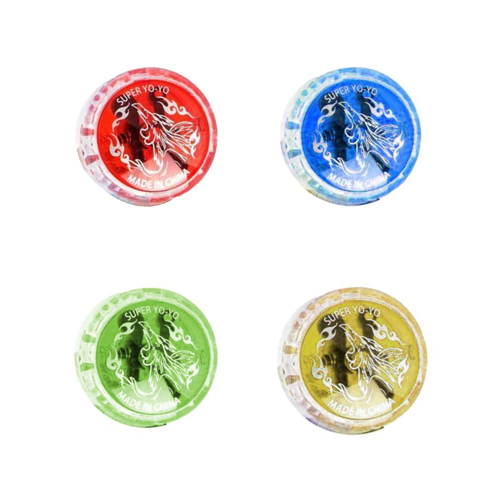 6PK Classic Iconic Beginner Yoyo Kids Toy Round Assorted