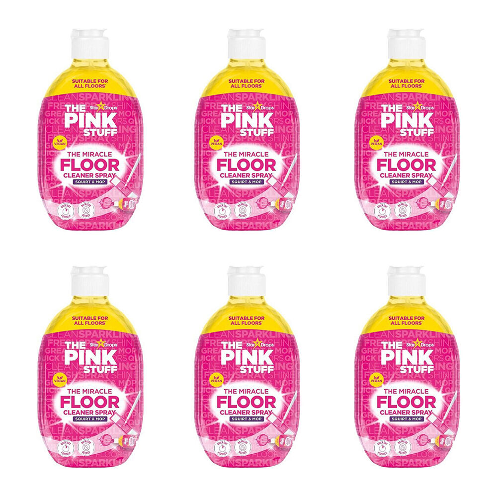 6PK The Pink Stuff Floor Cleaner Hard Surface Cleaner 750ml