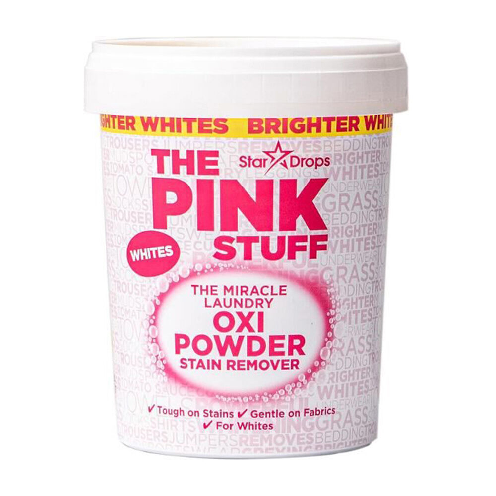 2PK The Pink Stuff Stain Remover White Safe Laundry Cleaner 1kg