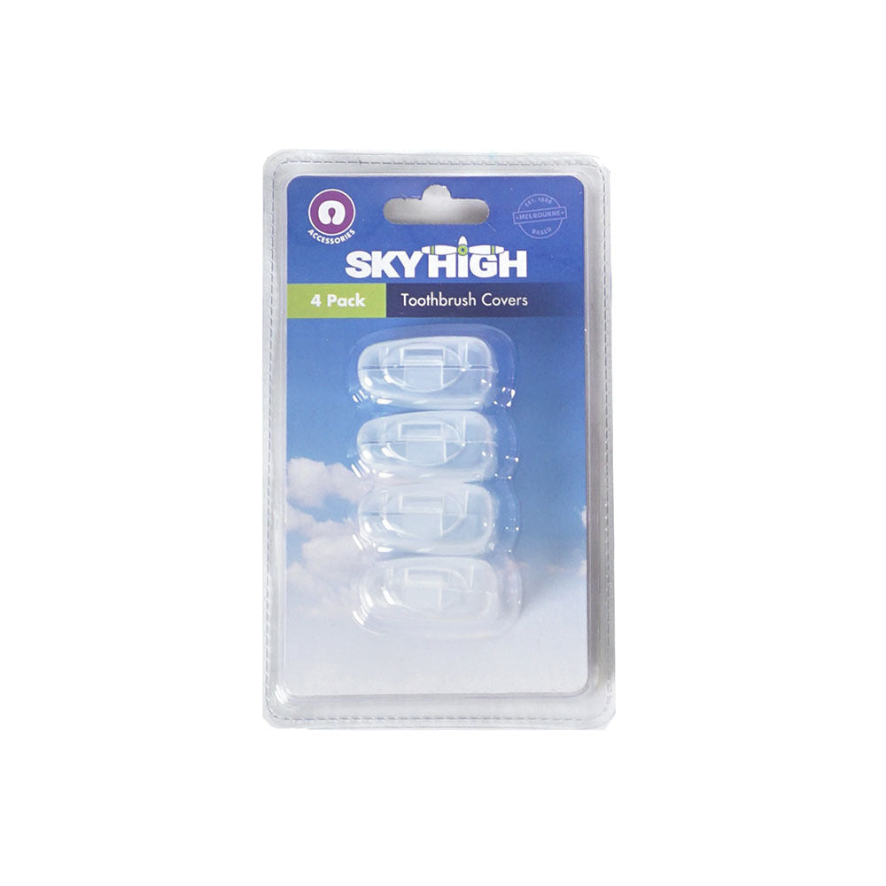 24pc Sky High Travel Toothbrush Head Cover Assorted Colours