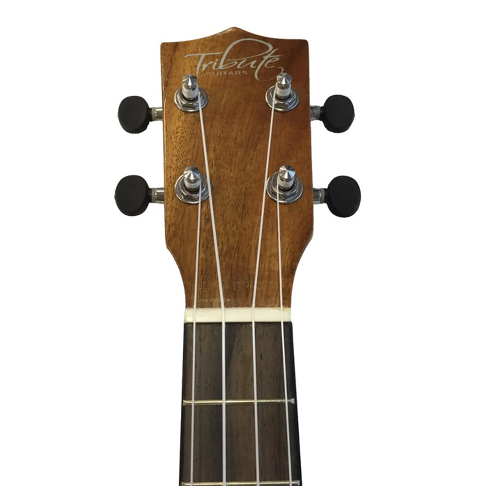 Tribute 25 Inch Tenor Electric Pickup Acoustic Koa Wood Ukulele w/ Tuner
