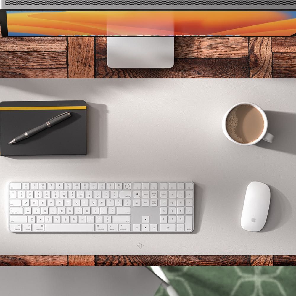 Twelve South 75cm DeskPad Mat For Laptop/Monitor - Grey