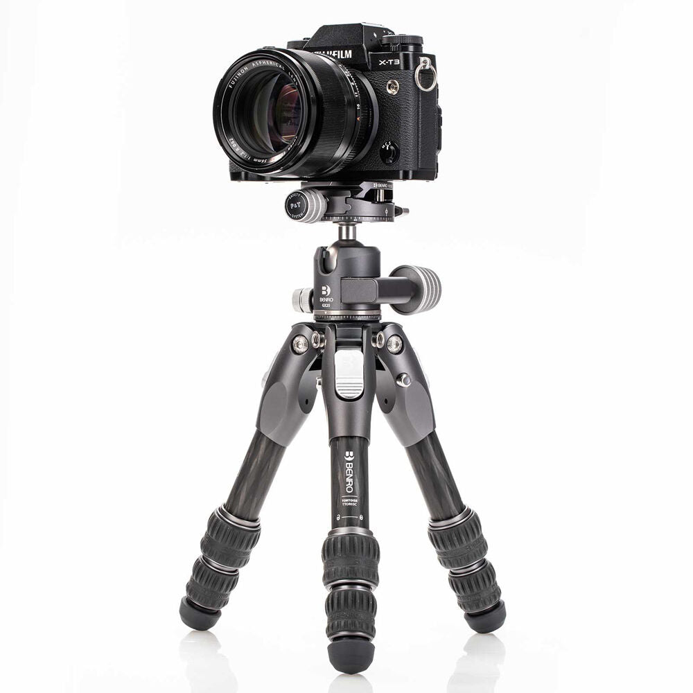 Benro Tortoise 03C Carbon Fibre 4 Section Photo Tripod GX25 Ball Head