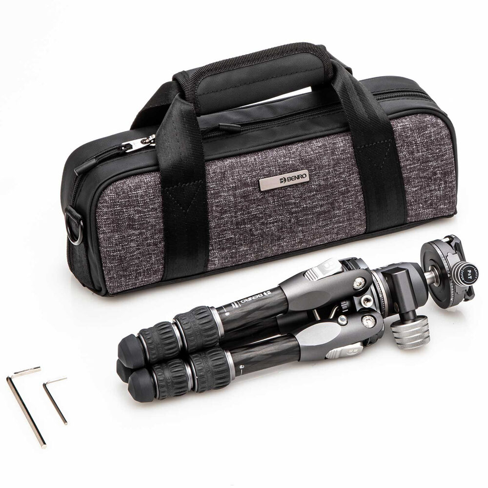 Benro Tortoise 03C Carbon Fibre 4 Section Photo Tripod GX25 Ball Head
