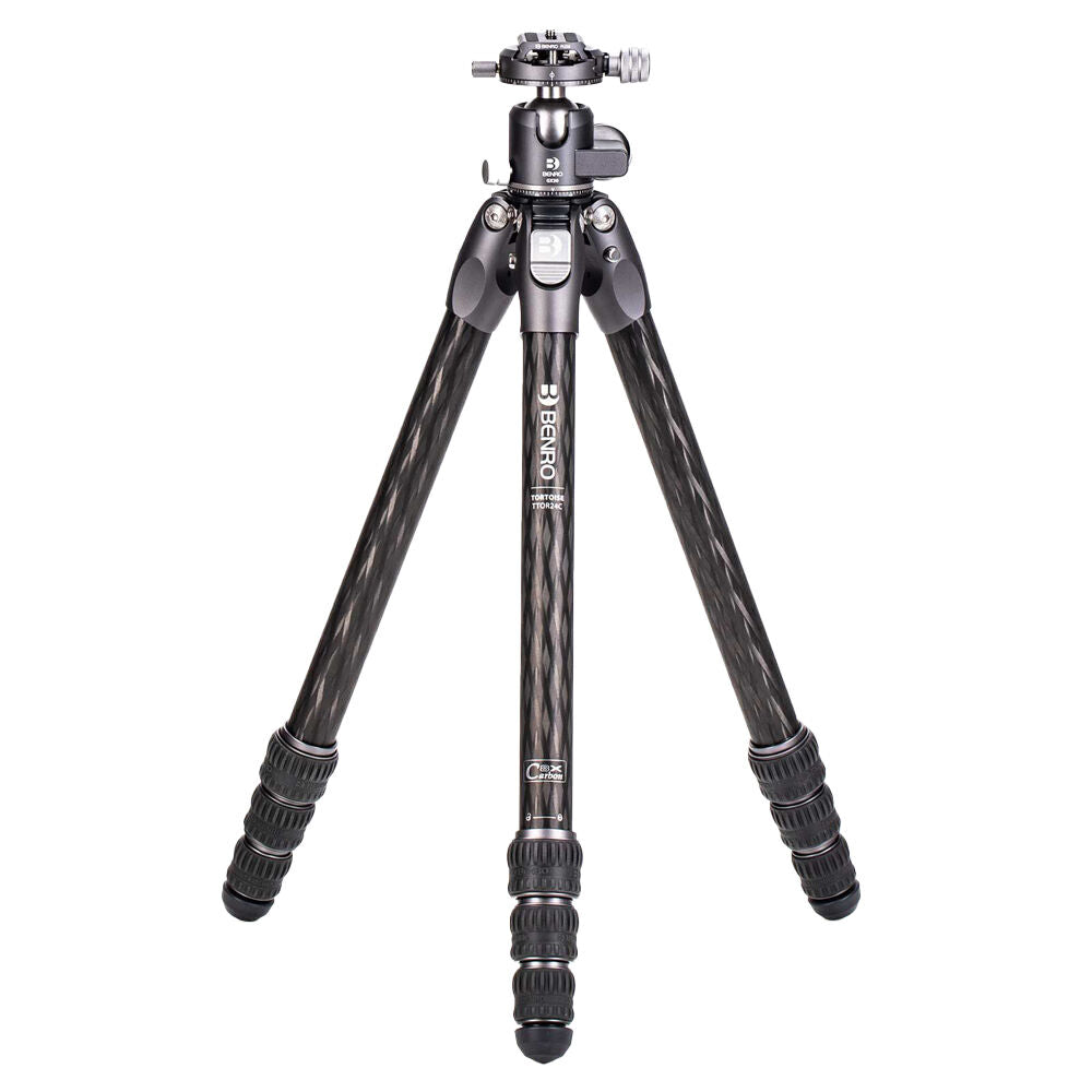 Benro Tortoise 24C Carbon Fibre 4 Section Photo Tripod GX30 Ball Head
