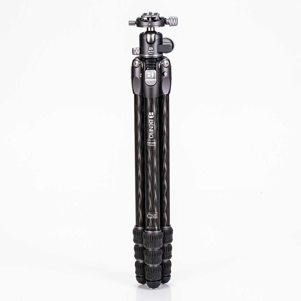 Benro Tortoise 24C Carbon Fibre 4 Section Photo Tripod GX30 Ball Head