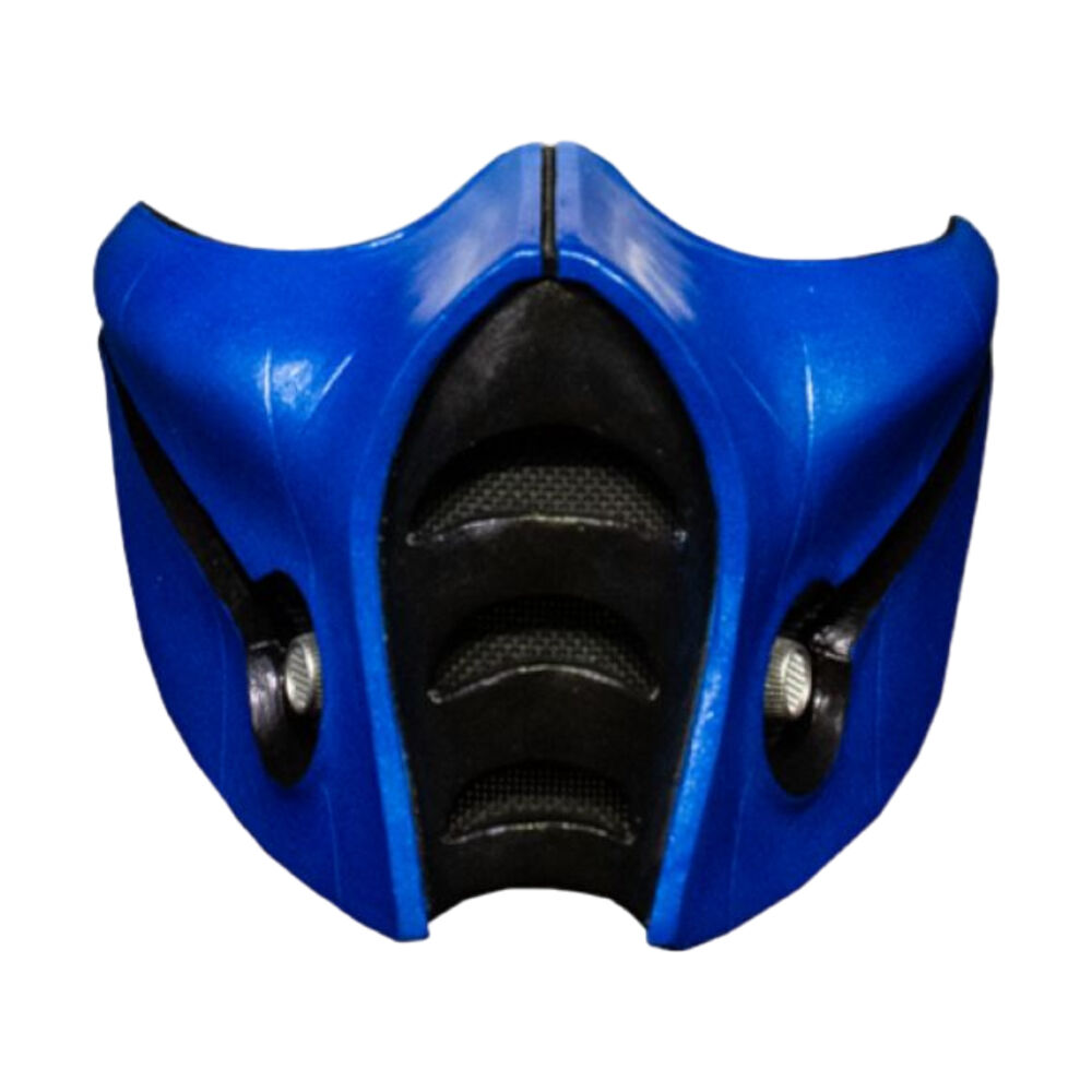 Mortal Kombat Sub-Zero Halloween Costume Mask Blue