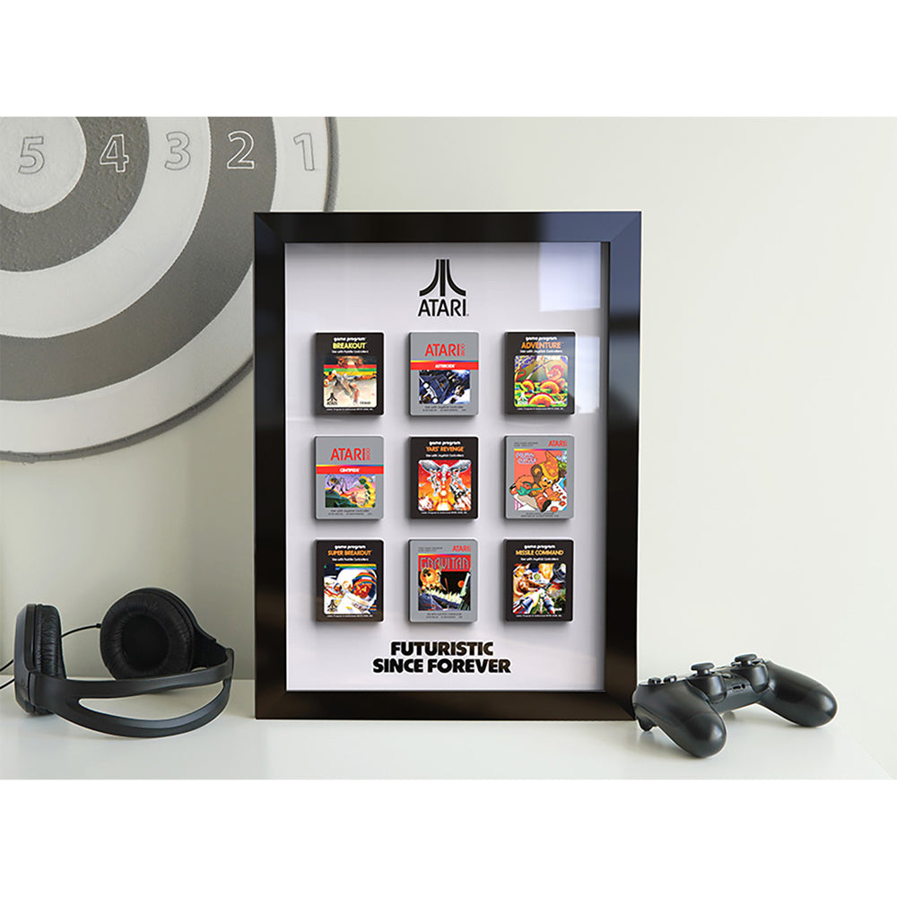 Thumbs Up Official Atari 3D Wall Art Game Cartridges Home Decor