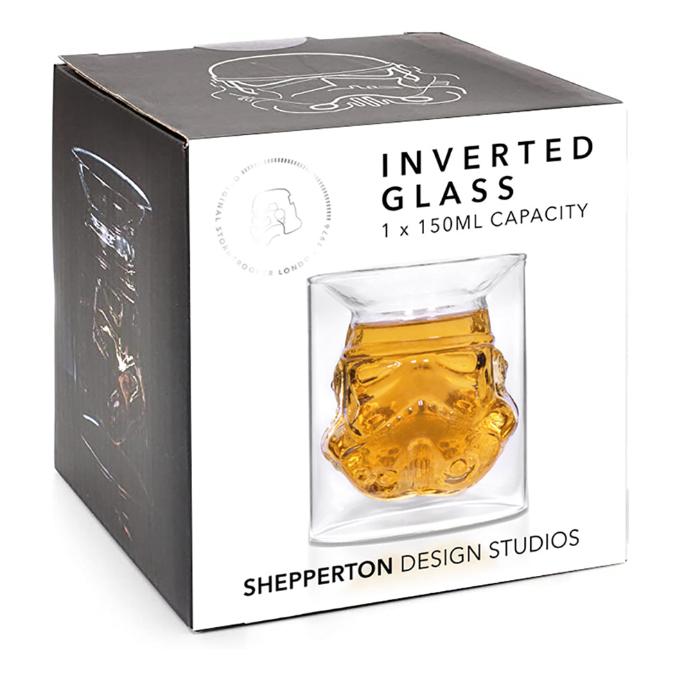 Thumbs Up Original Stormtrooper Inverted Whisky Glass 150ml - Clear