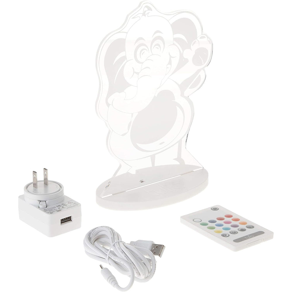 Tulio Dream Lights LED Night Lamp w/ Remote 26.5cm - Elephant