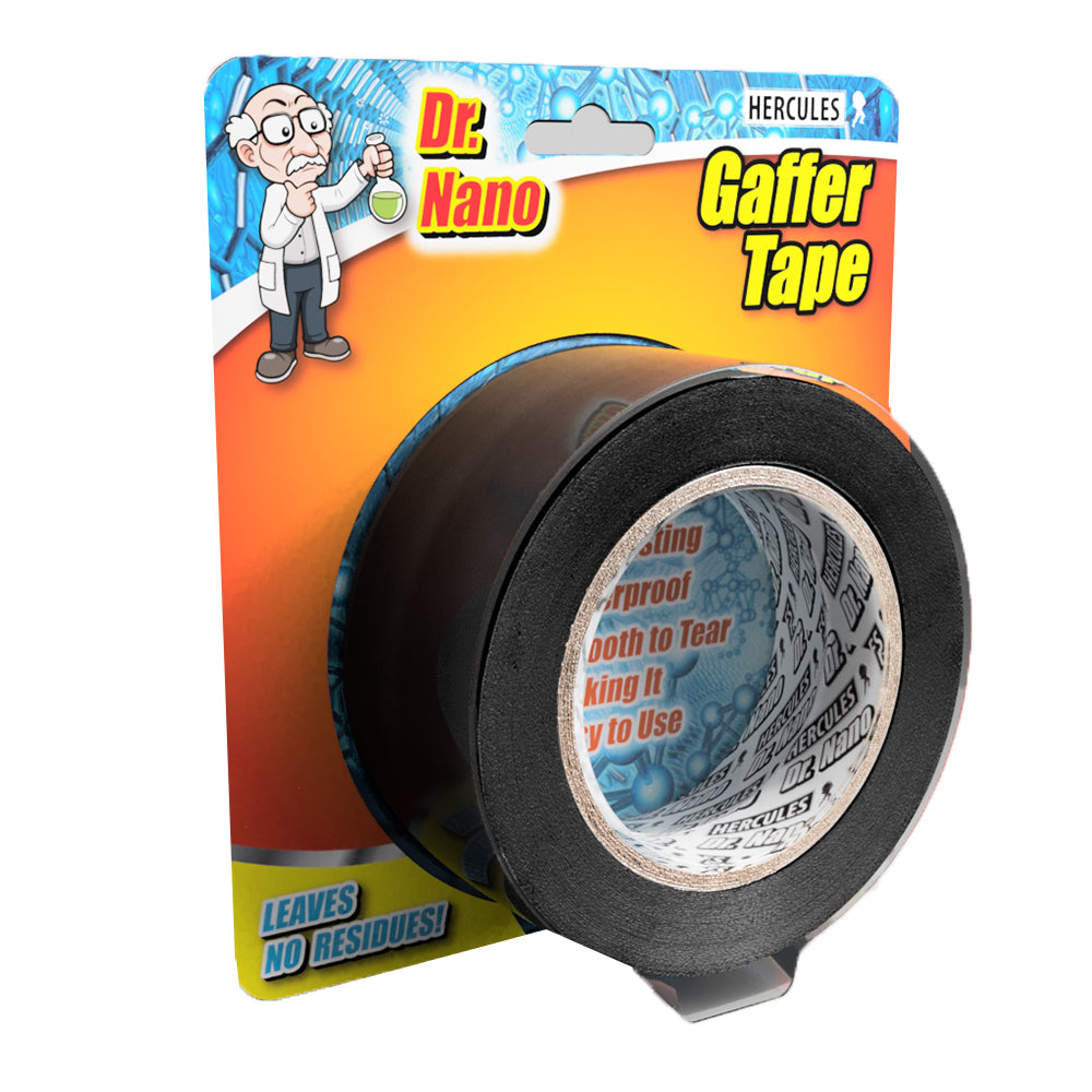 Hercules Dr. Nano Gaffer Tape Black 50mm x 27m