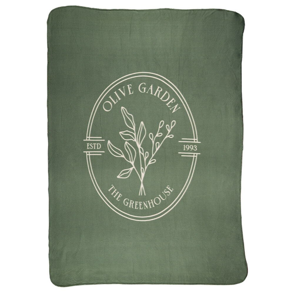 Esschert Design Garden Blanket Olive Outdoor Home Decor 130cm Green