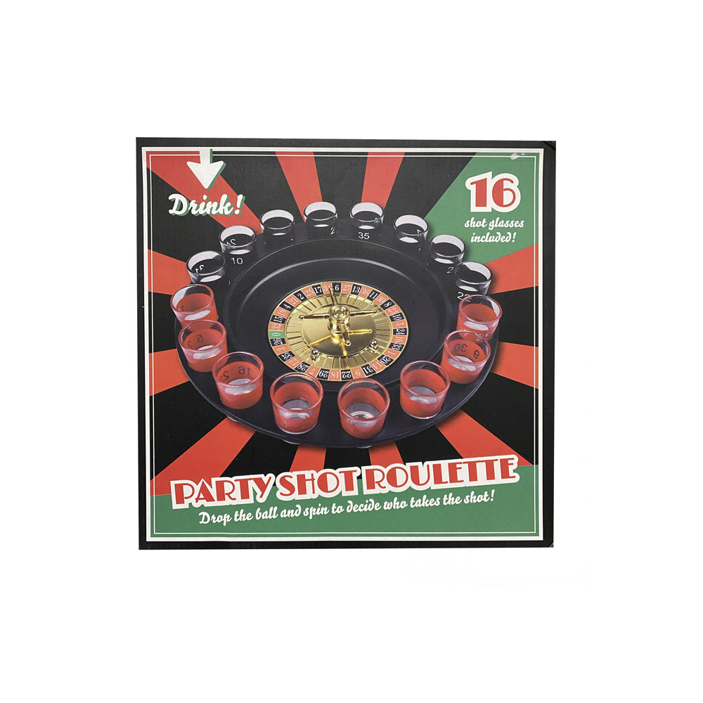 Razoo 30x30cm Drinking Roulette Game Party Toy 18+