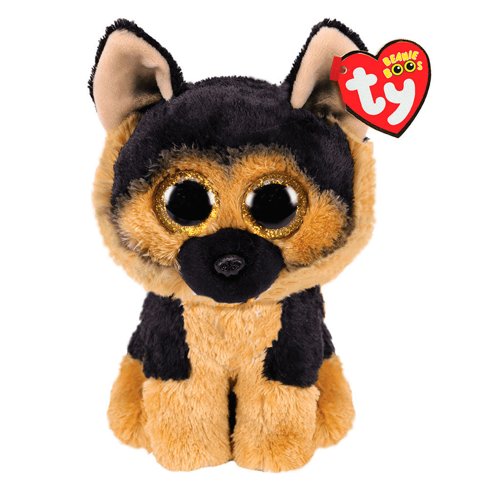 3pc Ty Beanie Boos Slush/Prince Husky/German Shepherd Plush 15.5cm Combo 3+