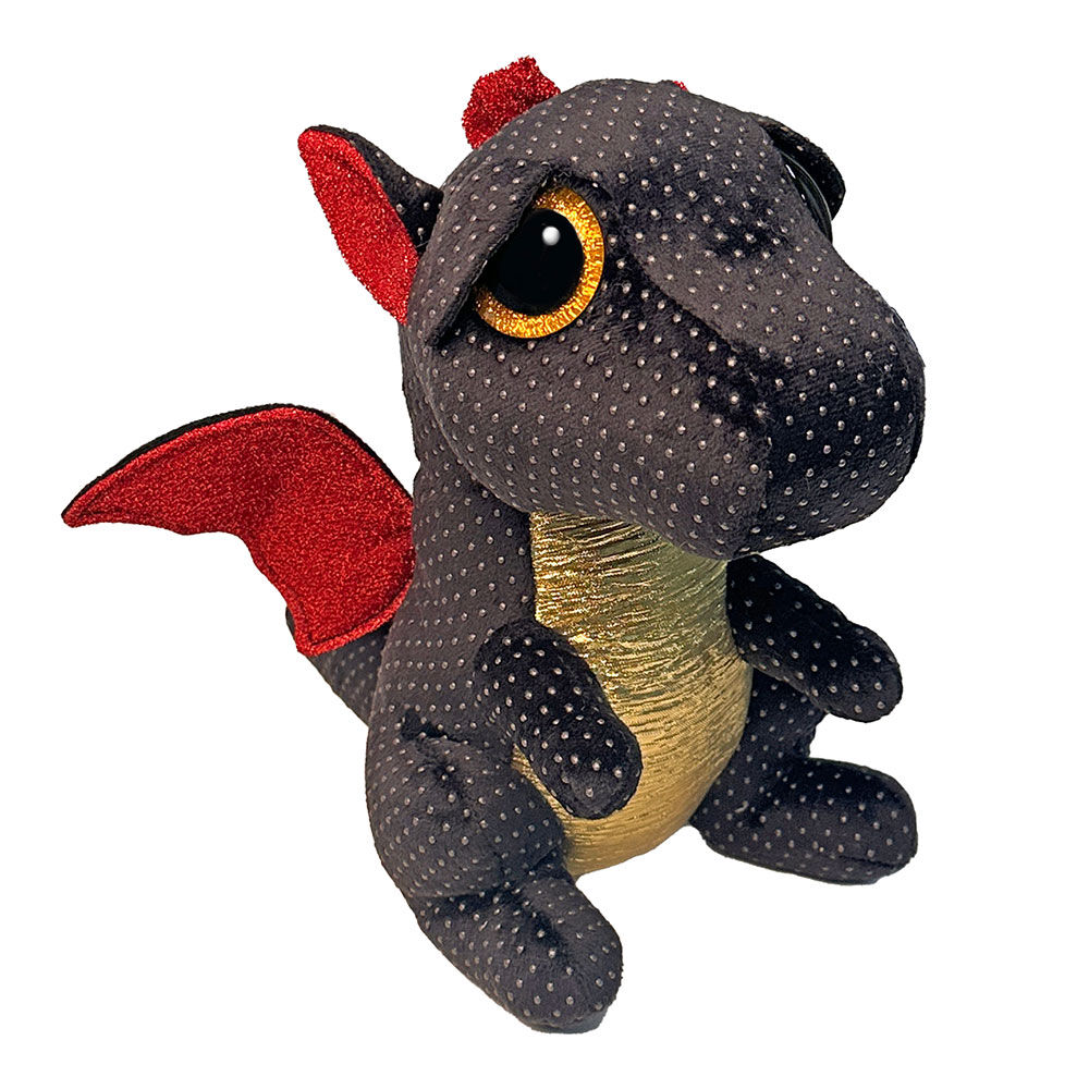3pc Ty Beanie Boos Grindal/Flint/Spitfire Dragon Plush 15.5cm Combo Set 3y+