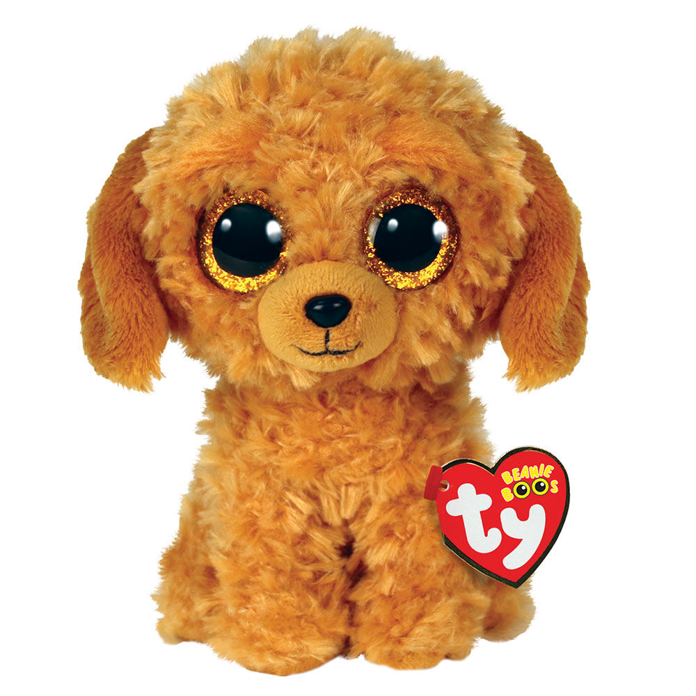 3pc Ty Beanie Boos Mouse/Golden Doodle/Dog Plush 15.5cm Combo Set 3y+