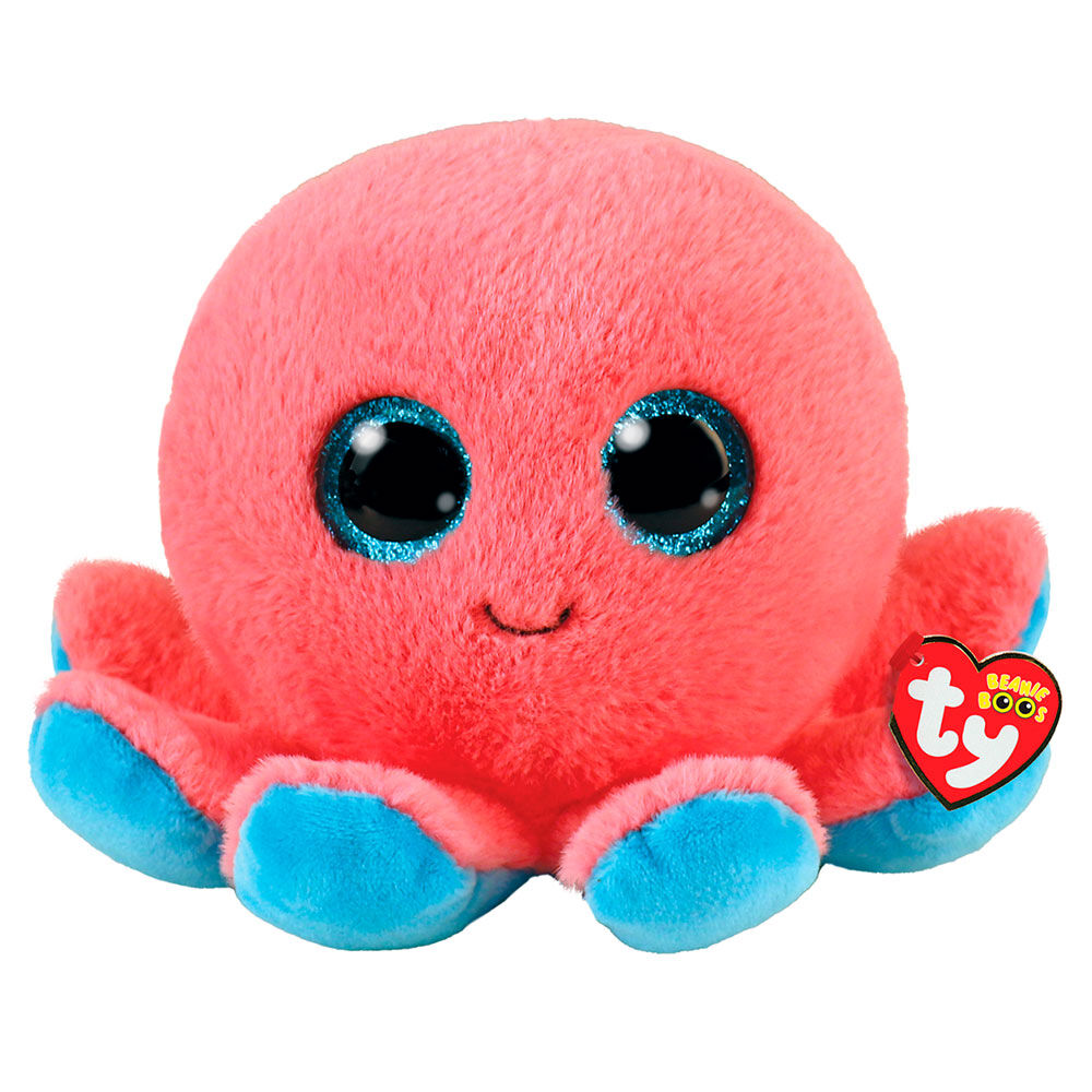 3pc Ty Beanie Boos Octopus/Turtle/Penguin Plush 15.5cm Combo Set 3y+