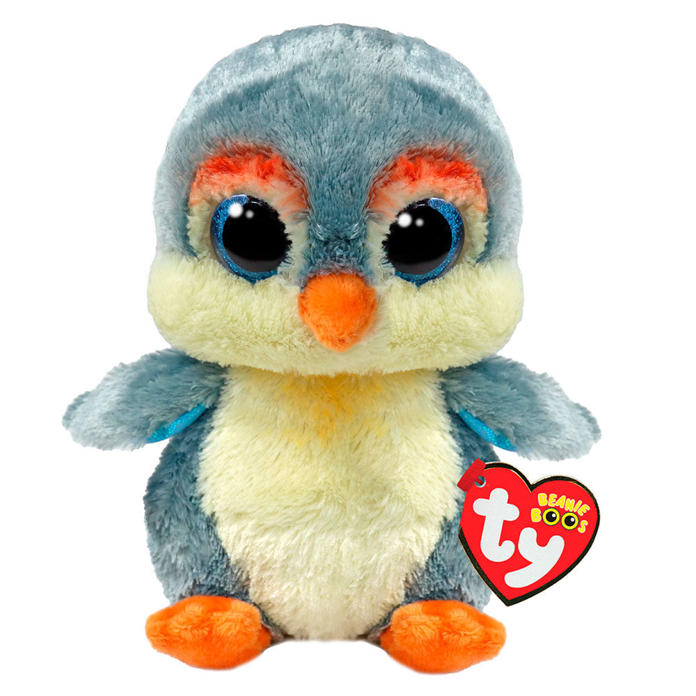 3pc Ty Beanie Boos Octopus/Turtle/Penguin Plush 15.5cm Combo Set 3y+