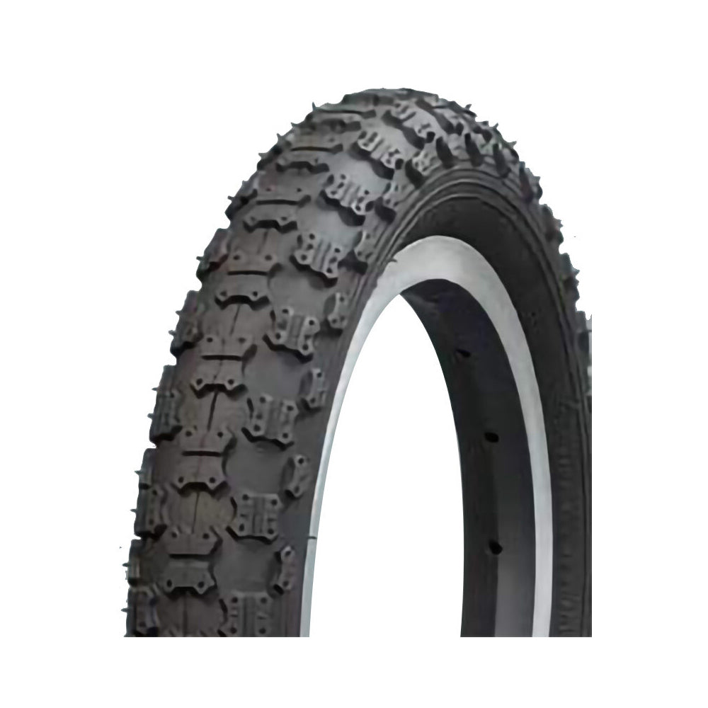 2PK AirPro BMX/Freestyle Bicycle Tyre Replacement 16x2.125'' Black