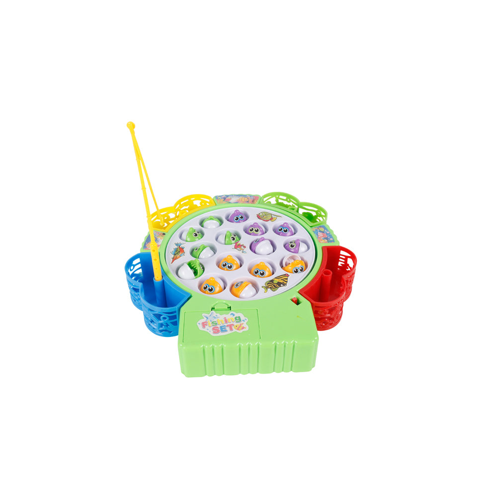 Toylife 33cm Fishing Game Set Kids Fun Toy w/ Sound 3y+