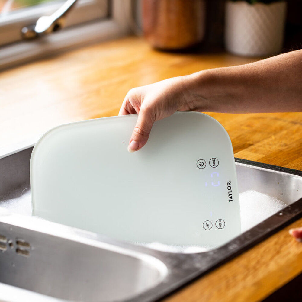 Taylor Pro Glass Waterproof Digital Dual Kitchen Scale 14Kg