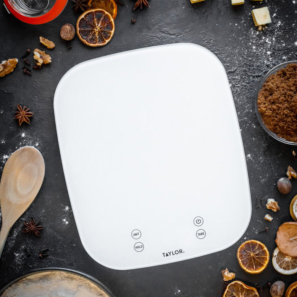 Taylor Pro Glass Waterproof Digital Dual Kitchen Scale 14Kg