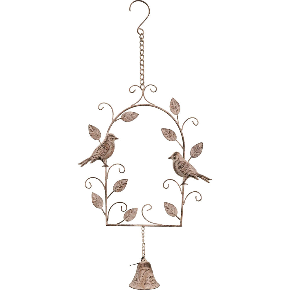 LVD Hanging Bell Metal Wind Chime Home/Garden Decor - Bird Arch