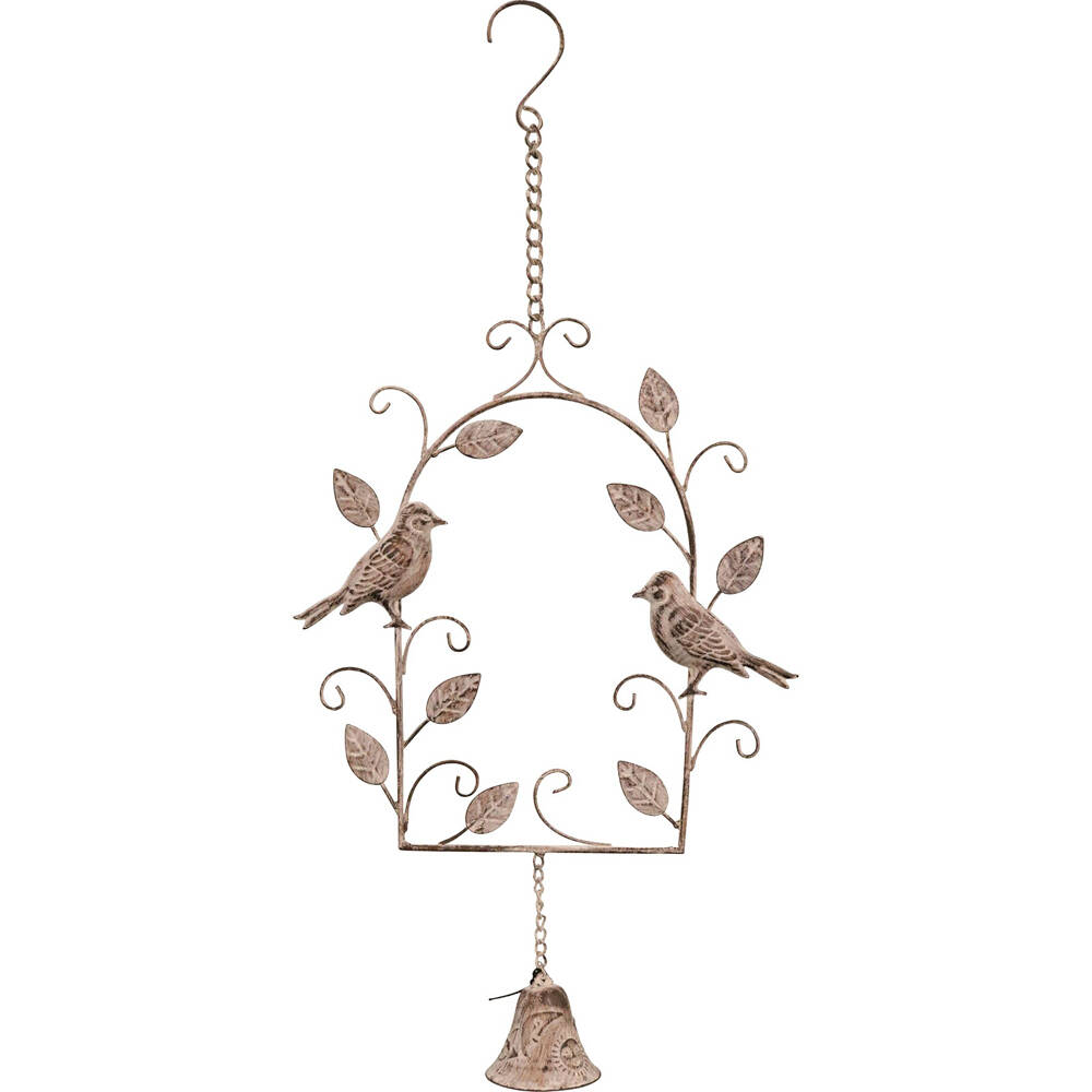 2PK LVD Hanging Bell Metal Wind Chime Home/Garden Decor - Bird Arch