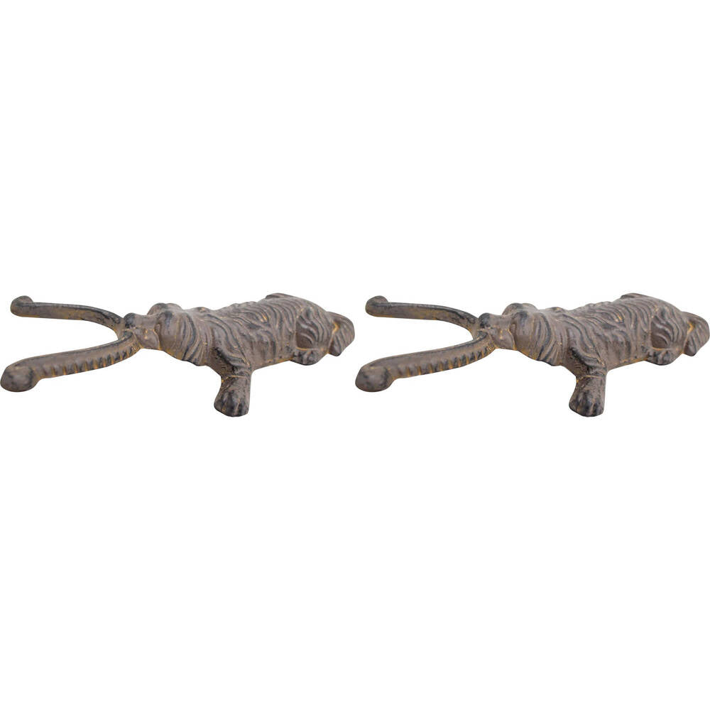 2PK LVD Boot Remover Dog Riding/Hiking Shoe Puller 25x5cm - Brown