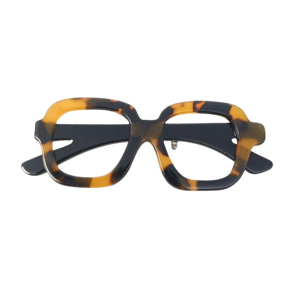 3PK Urban Resin Iris Glasses Brooch Pin Clip Accessory Tortoiseshell/Black