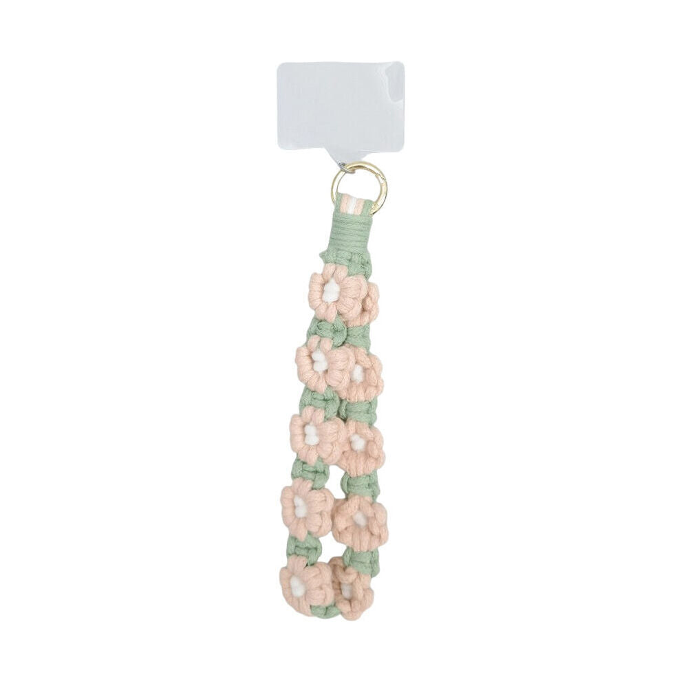 3PK Urban Daisy Universal Phone Wrist Strap Cord Accessory Pink/Green