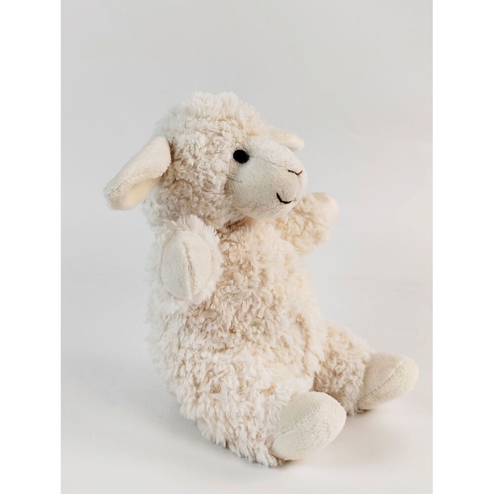 Urban Curly Sheep 18cm Soft Toy Animal Plush - White