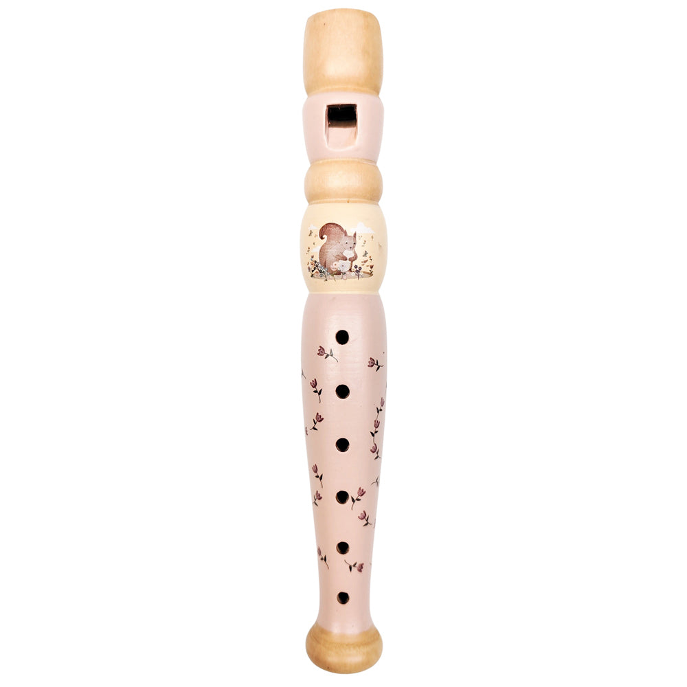 2PK Urban Products Flowers Recorder Musical Toy Pink 20cm 10M+