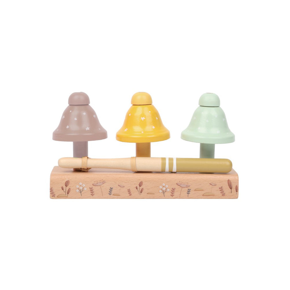 Urban Products Musical Bells Toy Natural 16cm 10M+