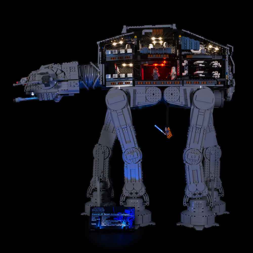 Light My Bricks USB LED Lighting Kit For Lego UCS AT-AT No.75313 12y+
