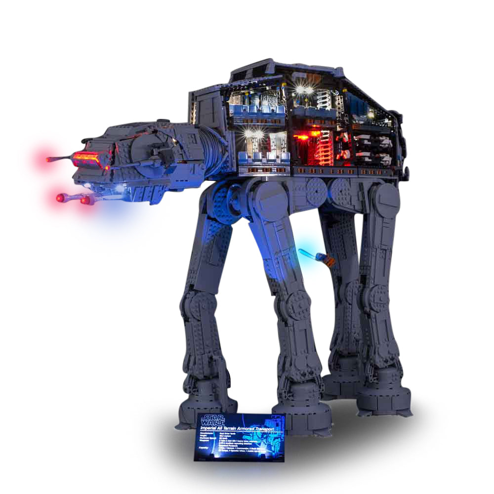 Light My Bricks USB LED Lighting Kit For Lego UCS AT-AT No.75313 12y+
