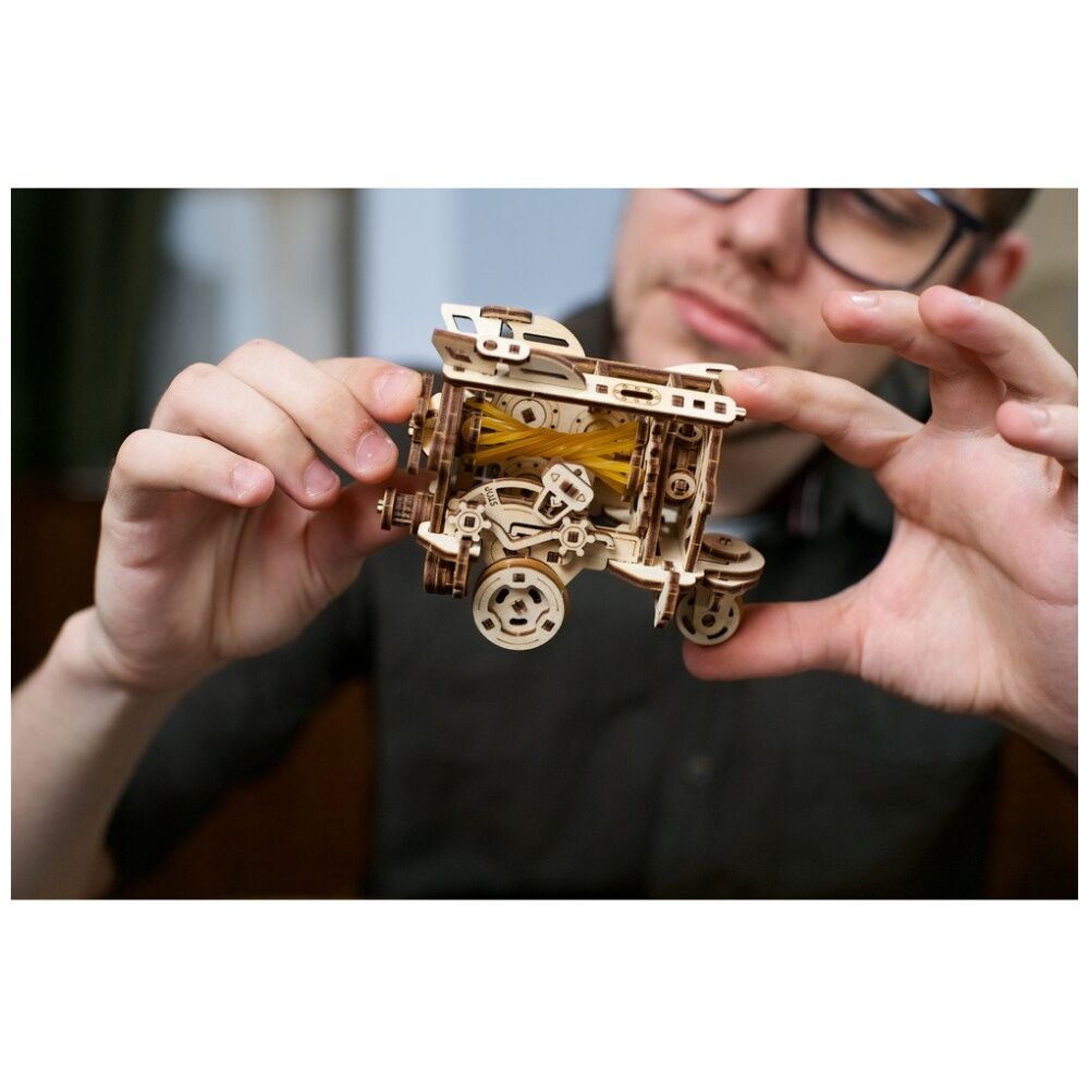 UGears Steampunk Submarine Model Wooden 3D Puzzle w/Spring Motor 200pc 14y+