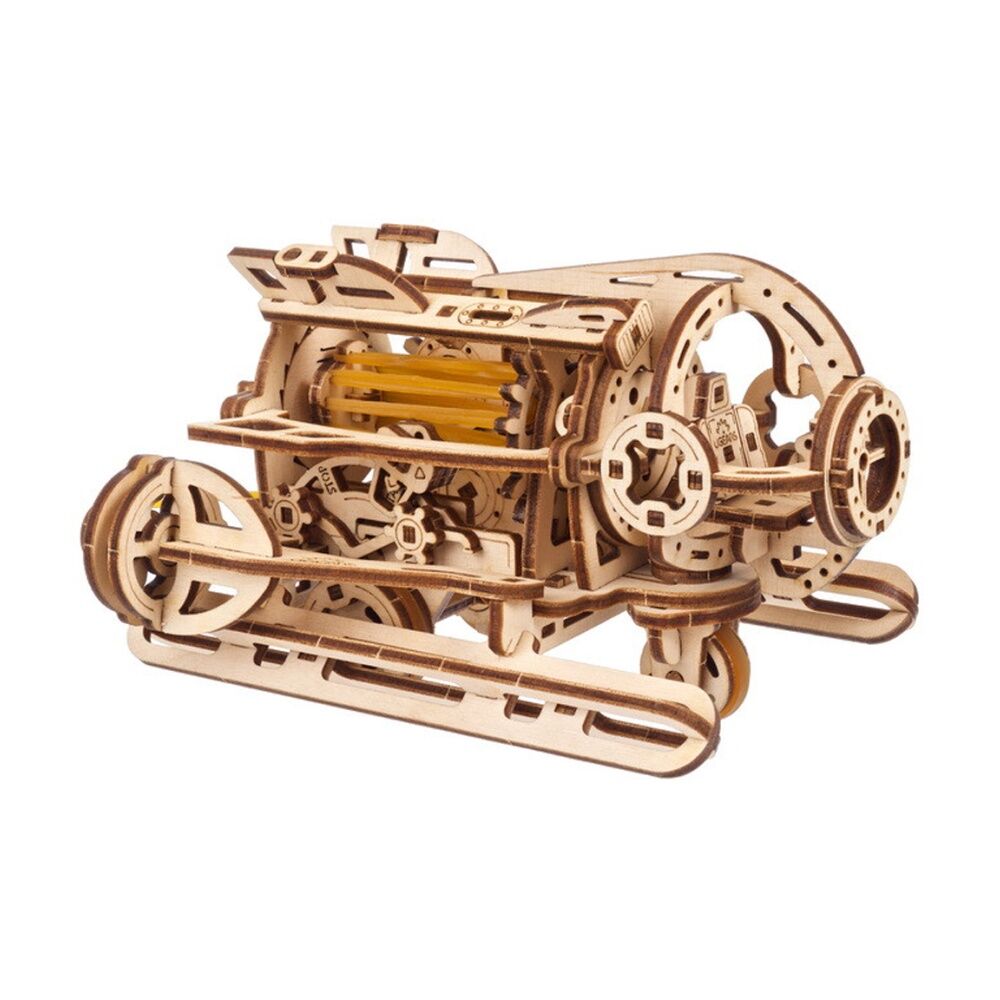 UGears Steampunk Submarine Model Wooden 3D Puzzle w/Spring Motor 200pc 14y+