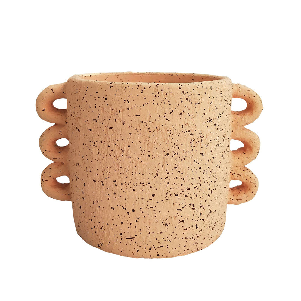 4x Urban Dayze 13cm Concrete Planter Pot Small - Blush