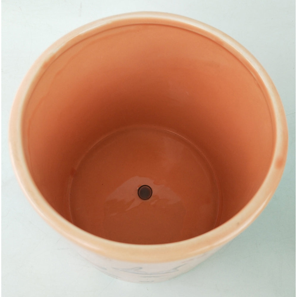 2x Urban Summer Fun 16cm Ceramic Planter Flower Pot - Medium