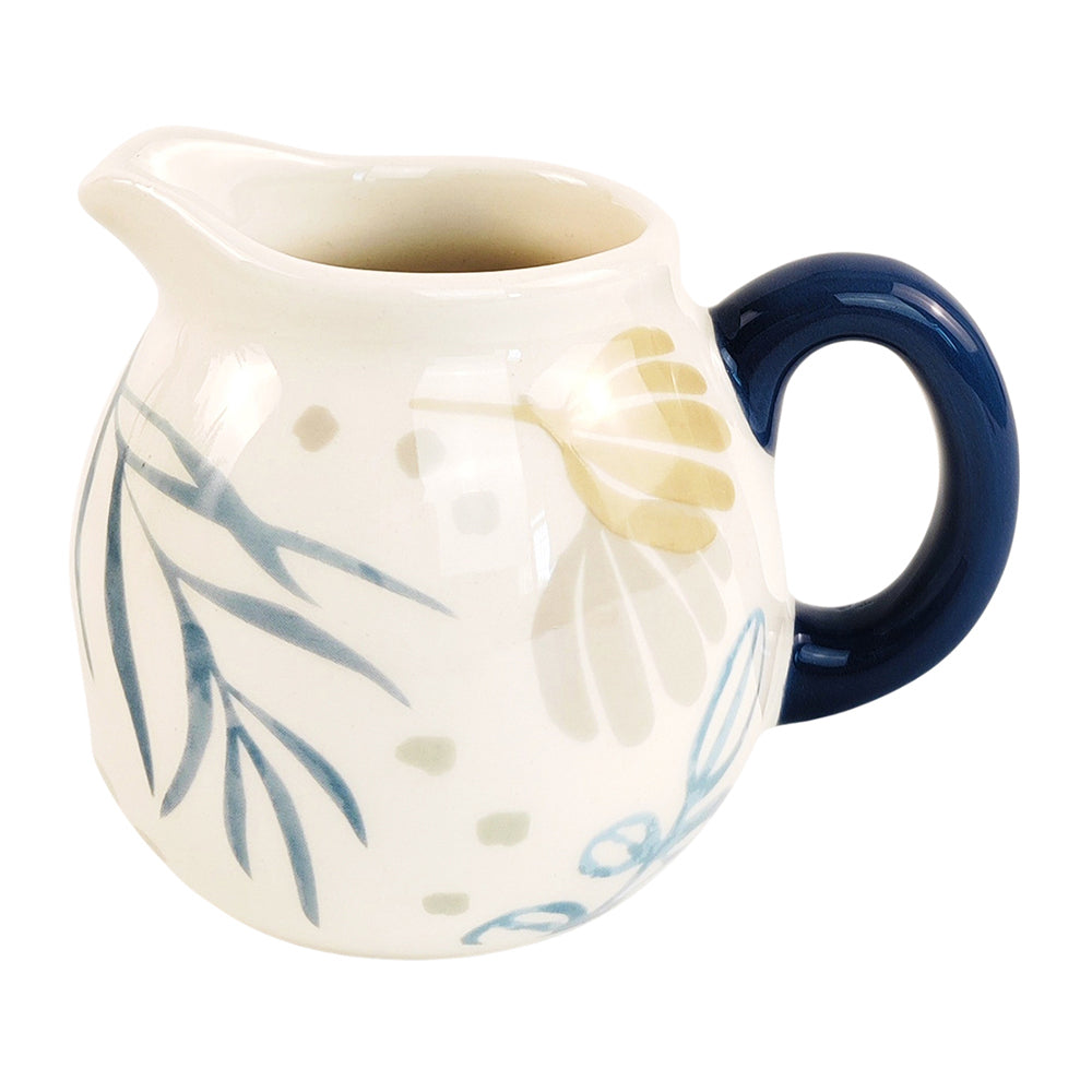 2x Urban Summer Solstice 11cm Ceramic Mini Jug/Utensil Holder - Blue