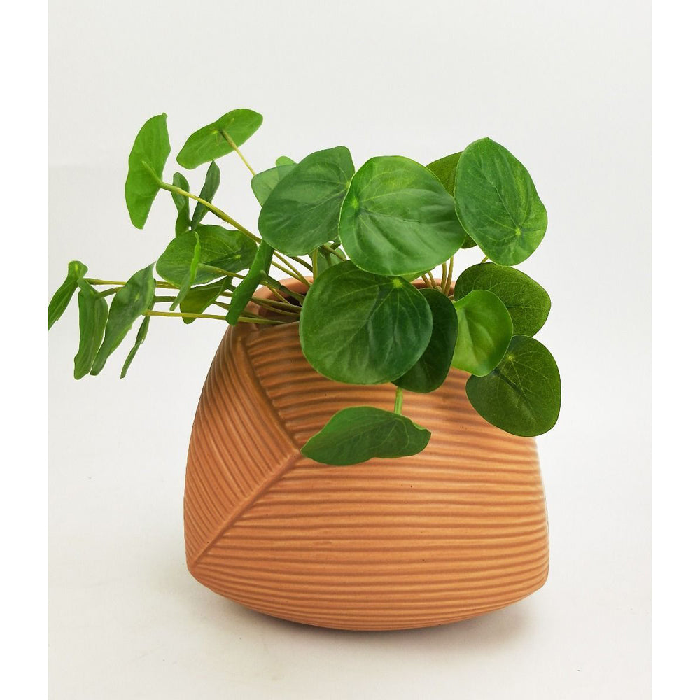 2x Urban Jocelyn 15cm Ceramic Planter Pot Medium - Sherbet