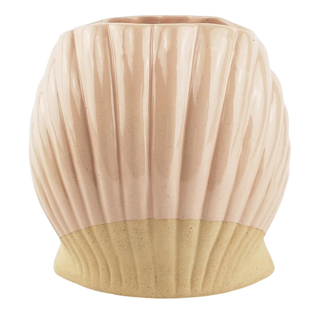 2x Urban Leo 14cm Ceramic Planter w/ Legs Pot Small - Pink