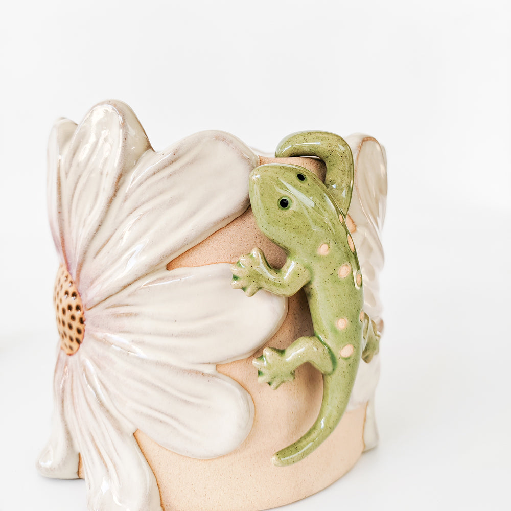 2PK Urban Products Gecko Pot Home Decor Hanger Green 11cm