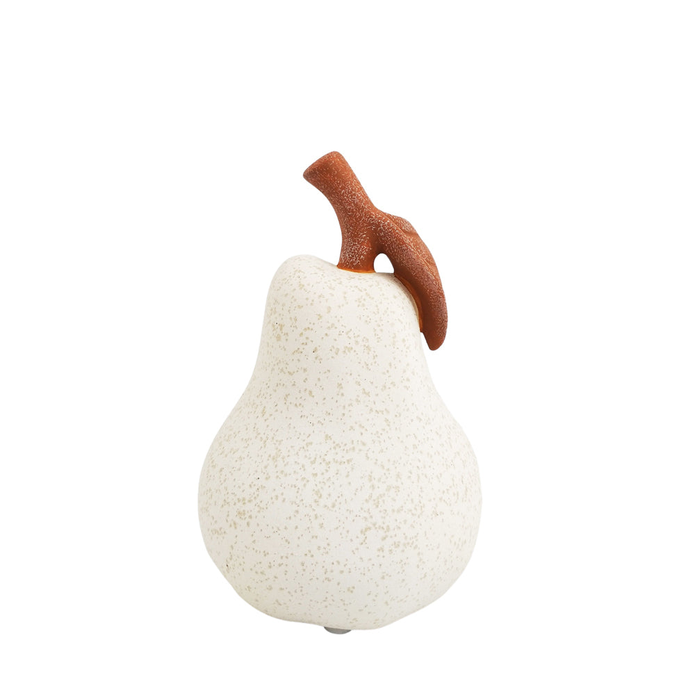 2x Urban 16cm Jenna Pear Ornament Home Decor - Terracotta/Sand