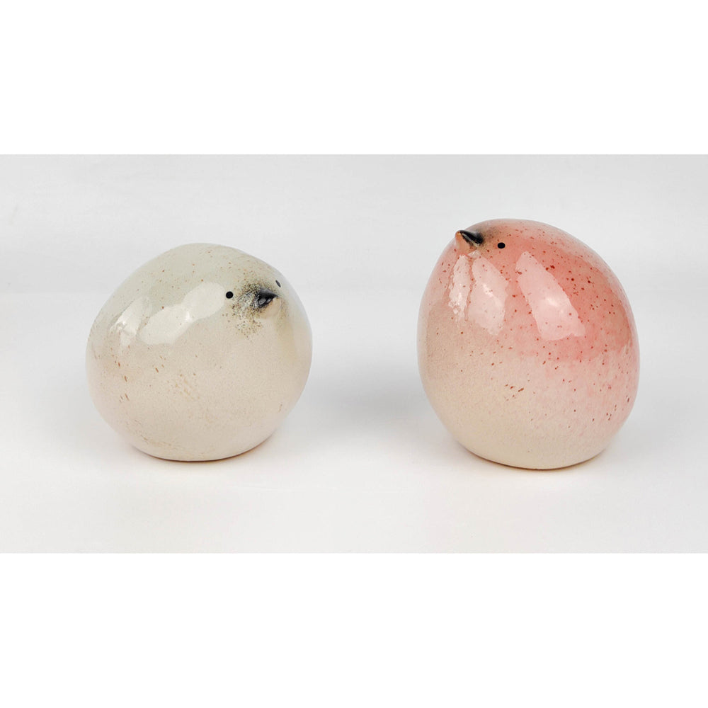 2x Urban 9cm Fat Bird Ornament Home/Garden Decor - Blue
